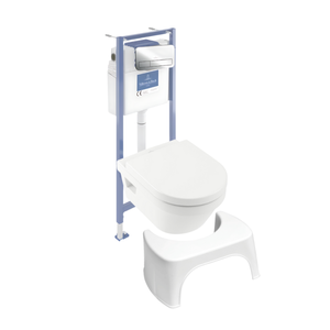FORTEMOTUS Tabouret de toilette pour adultes, tabouret réglable pour déjections canines pour salle de bain, design antidérapant, hauteur de 15,2 à 22,9 cm, orange