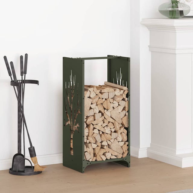Étagère porte bûches verticale Wood & Steel