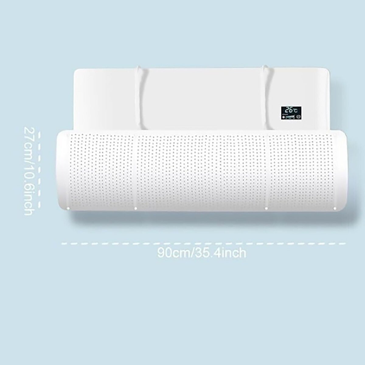 DEFLETTORE CONDIZIONATORE ARIA CONDIZIONATA CLIMATIZZATORE DEVIATORE UNIVERSALE - 9