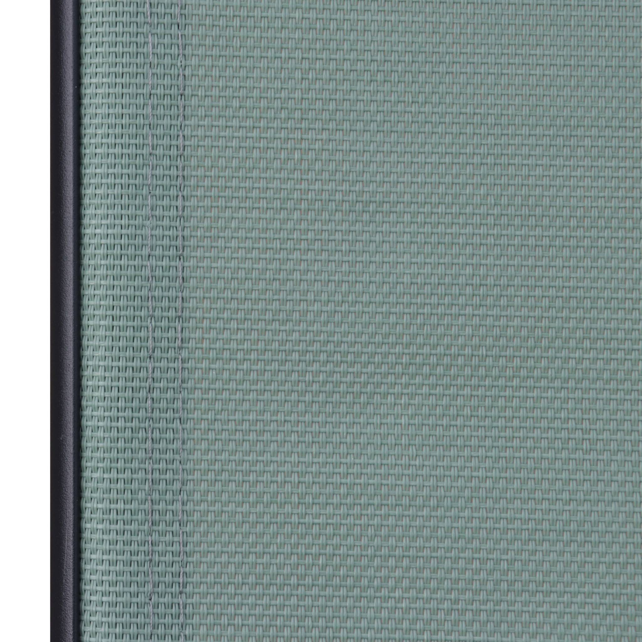 Duo de bains de soleil aluminium - Louisa Vert de gris - Transats aluminium et textilène LOUISA - 5