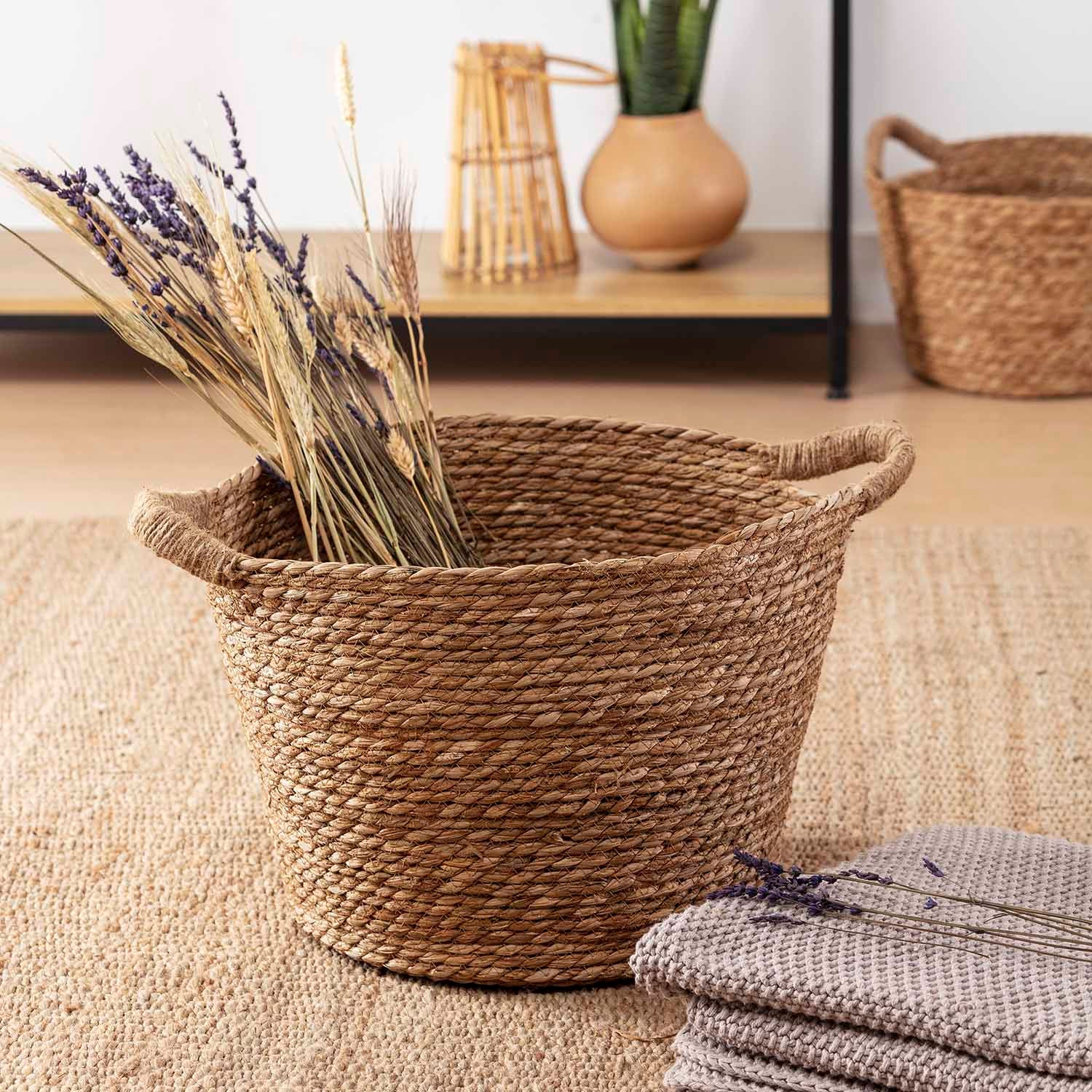 Cesta Vimini Naturale Rettangolare - Ferrini Gift