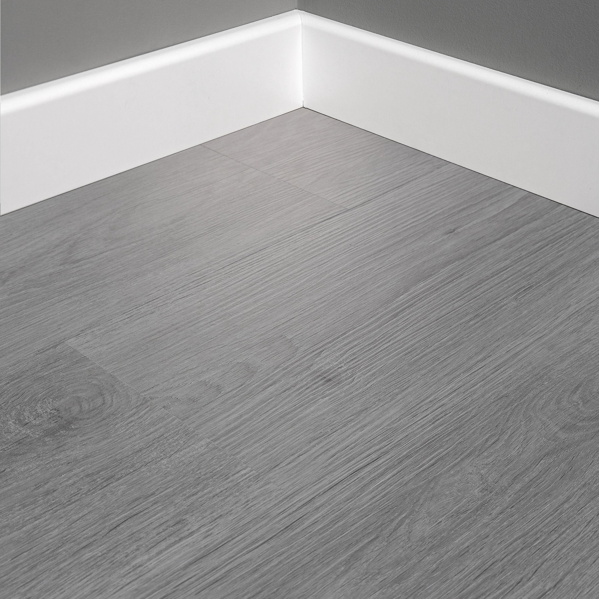 Revêtement de sol clipsable en vinyle 122cmx18cmx4,2mm 6,16m²/28 planches gris chêne windswell hickory imitation parquet pvc étanche classe charge 34 - 7