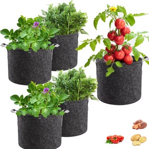 Confezione da 12 sacchetti per coltivazione di verdure, da giardino, in