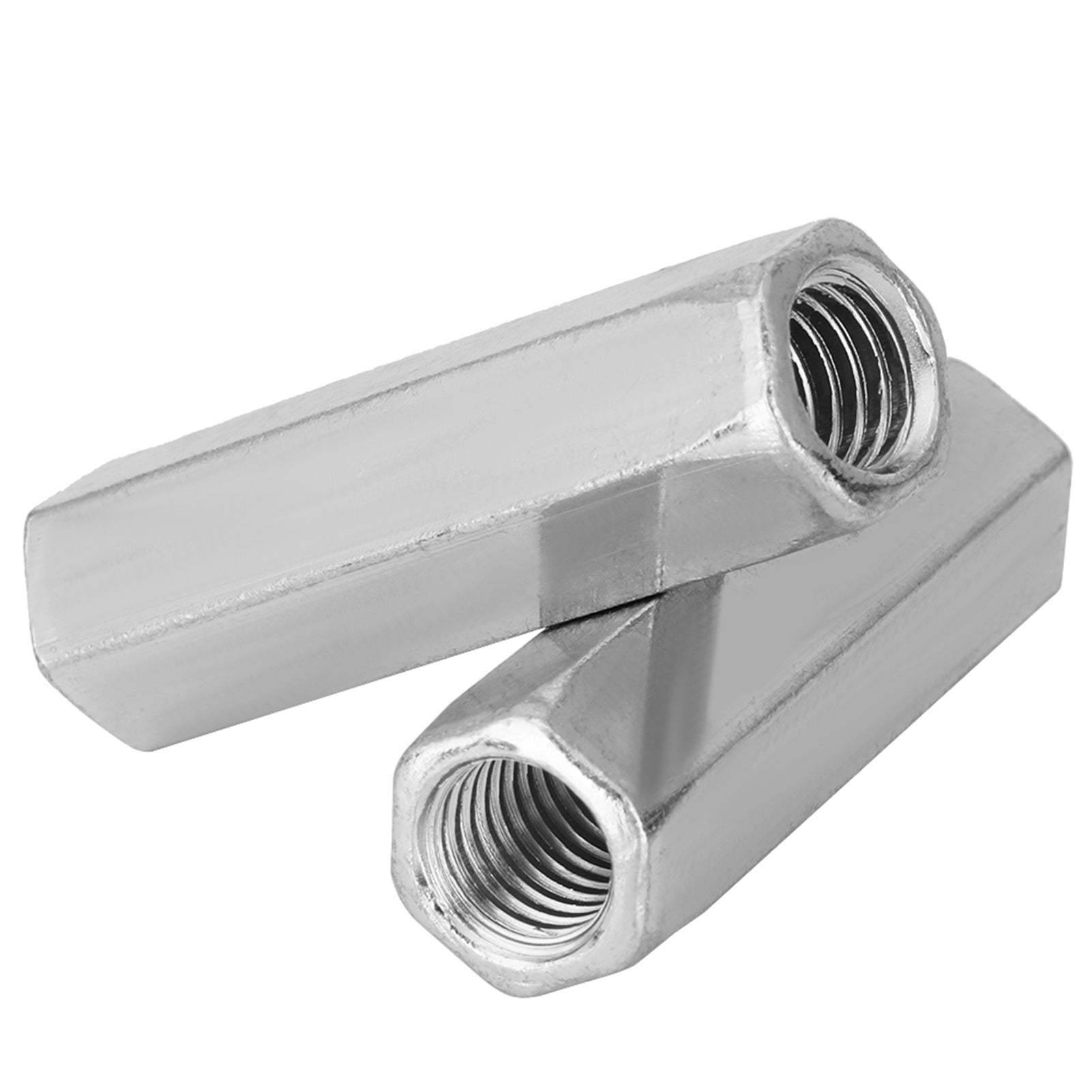 50 Dadi Esagonali In Acciaio Inox 304 – 5/32-32 BSW, Tono Argento, Uxcell