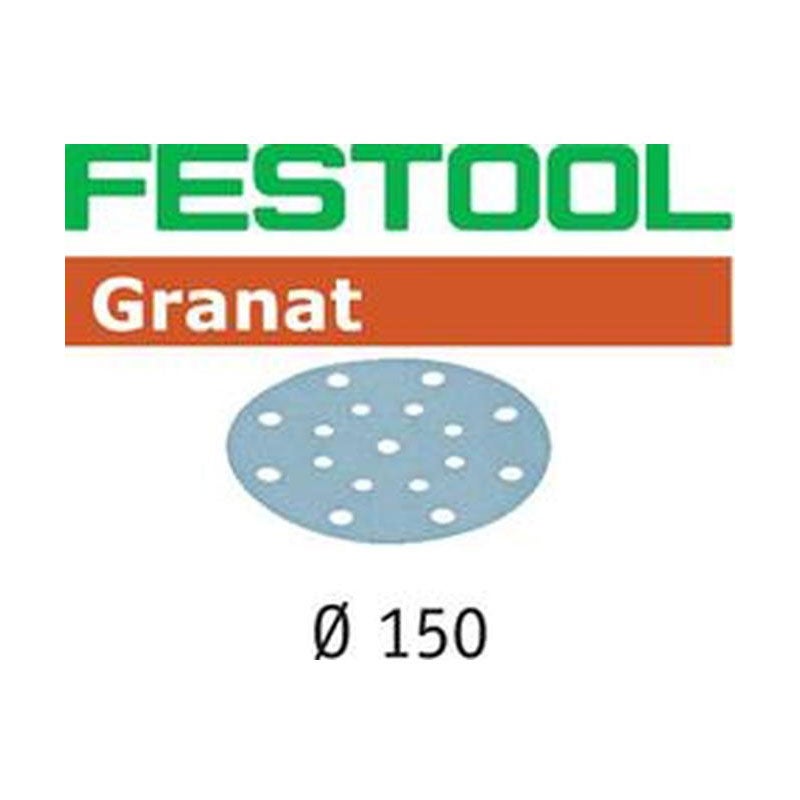 Abrasifs stickfix ø 150mm pour enduits, apprêts - granat - Grain : 120 ...