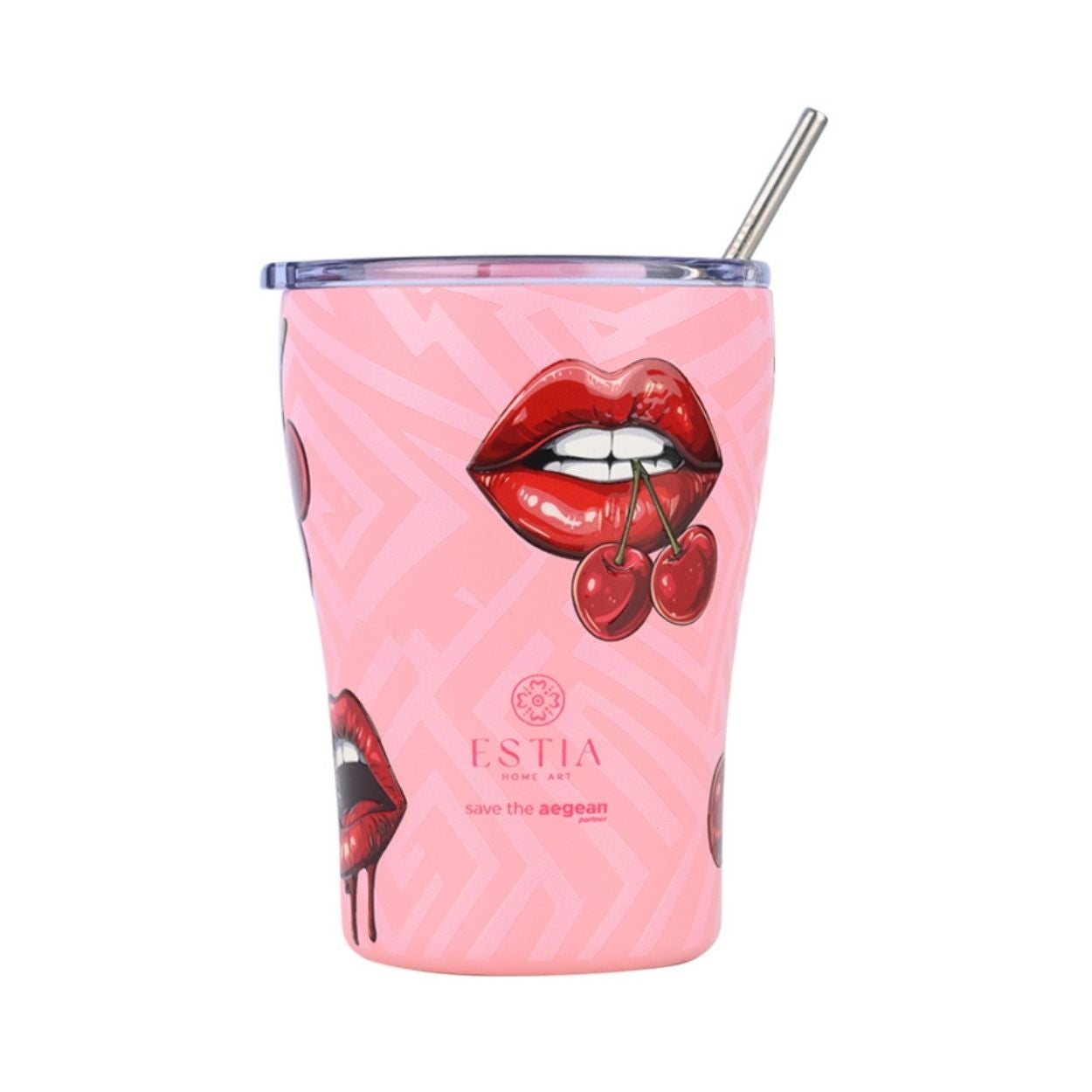 Kubek termiczny Blush Pop Estia stal nierdzewna różowy 350 ml 1 szt.