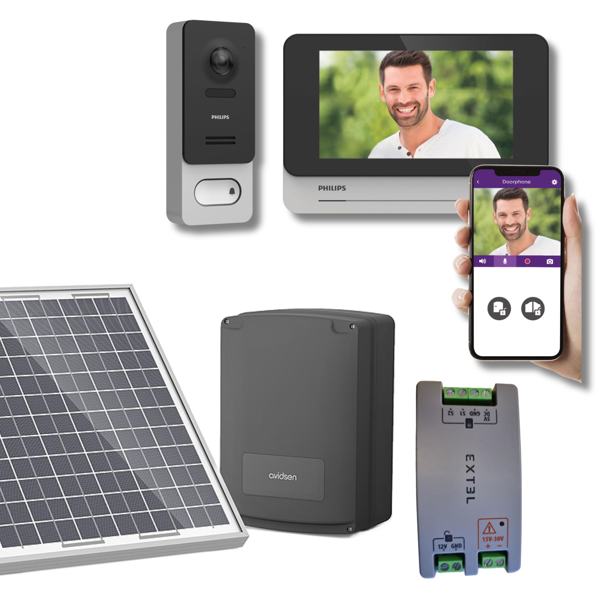 Visiophone sans fil connecté et solaire Wireless Philips — free download