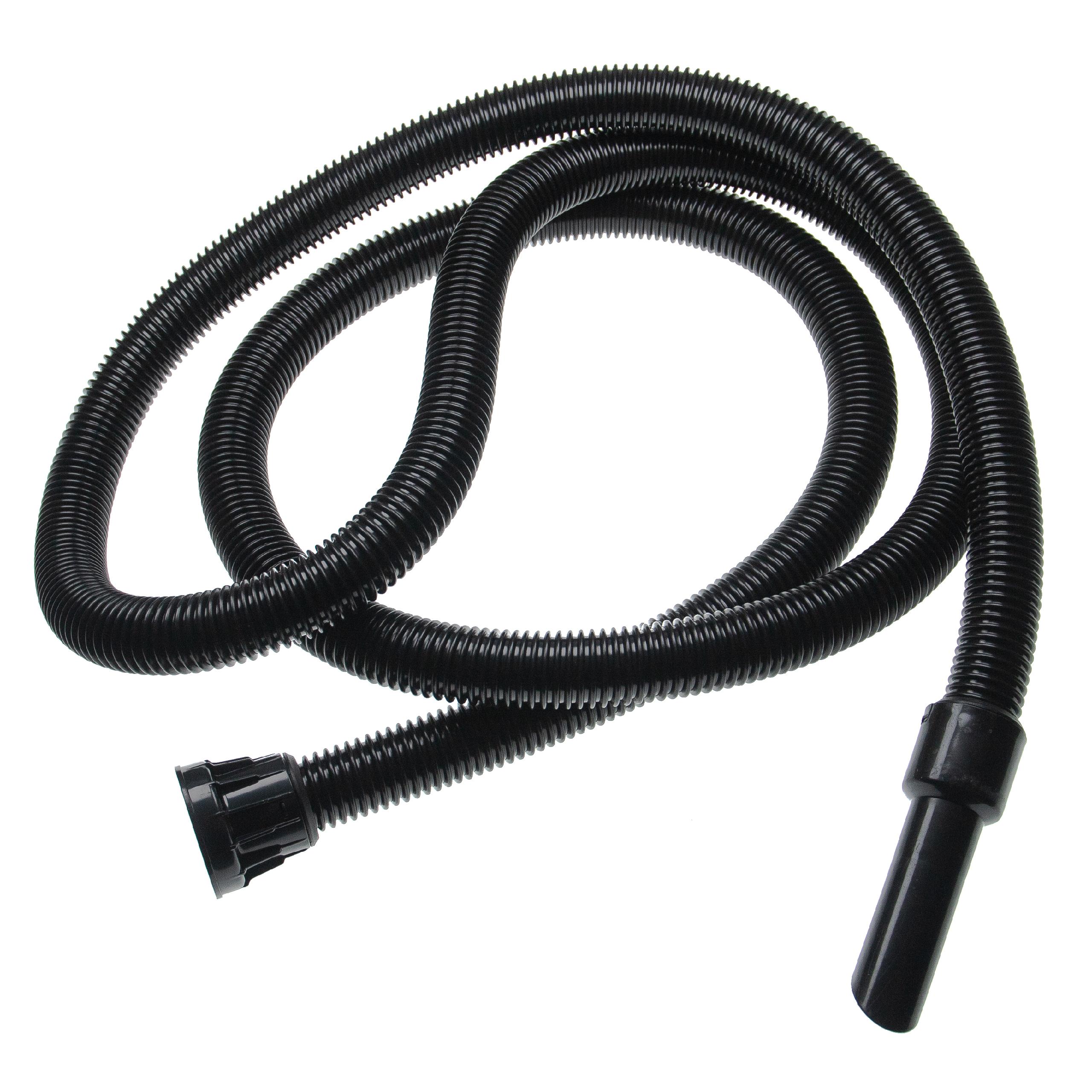 Tubo Aspiratore Flessibile Di Ricambio Vhbw 2,7m ø 32mm Per Numatic James JDS181, PVT220, PVT390 - Nero