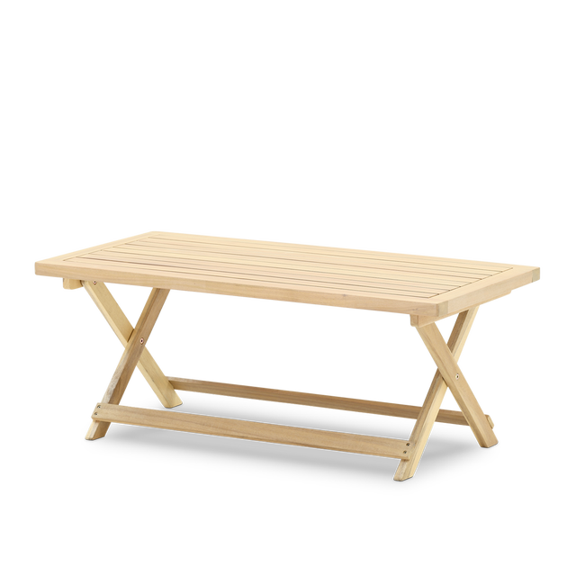 Table basse pliante en bois 100x50 - Serena
