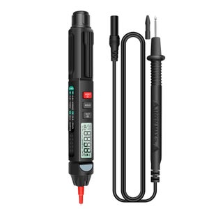 Hanmatek Tester di tensione senza contatto sensibilà regolabile rilevamento della tensione allarme cicalino penna 12V-1000V Live/Zero Line sense