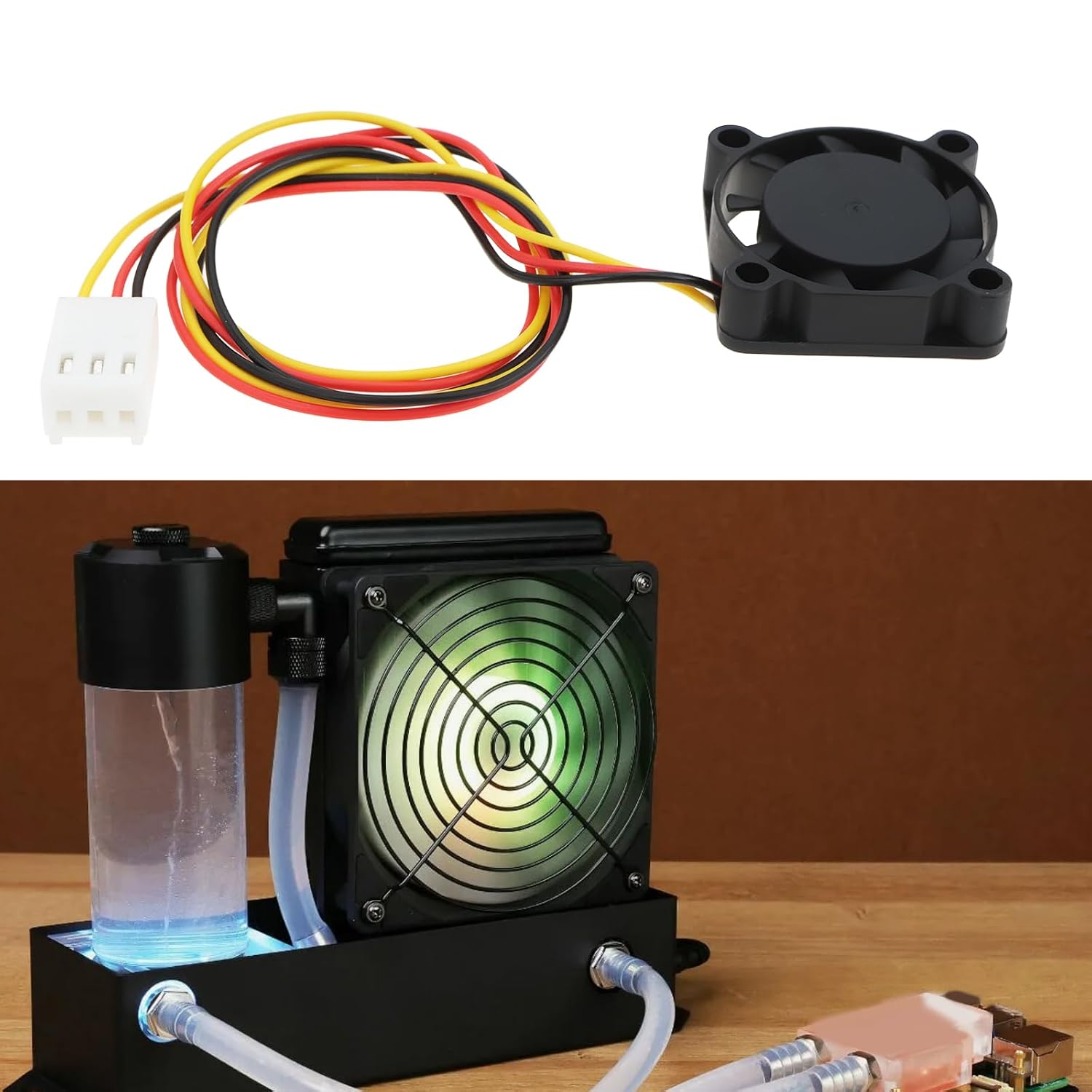 Micro Ventilateur de Refroidissement 3‐Pin DC 5 v 25x25x6 mm Compatible ...