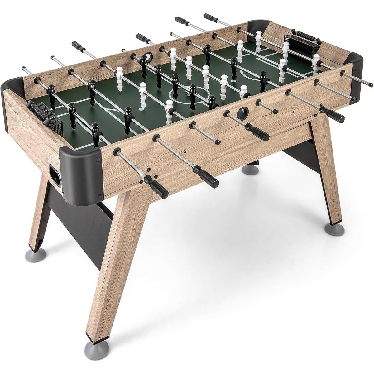 DREAMADE Baby Foot,Jeu de Table de Football avec 2 Ballons,8 Tiges,Idéal pour 2-4 Personnes,Adultes et Enfants dans Maison, Noir - Jeux - Jouets