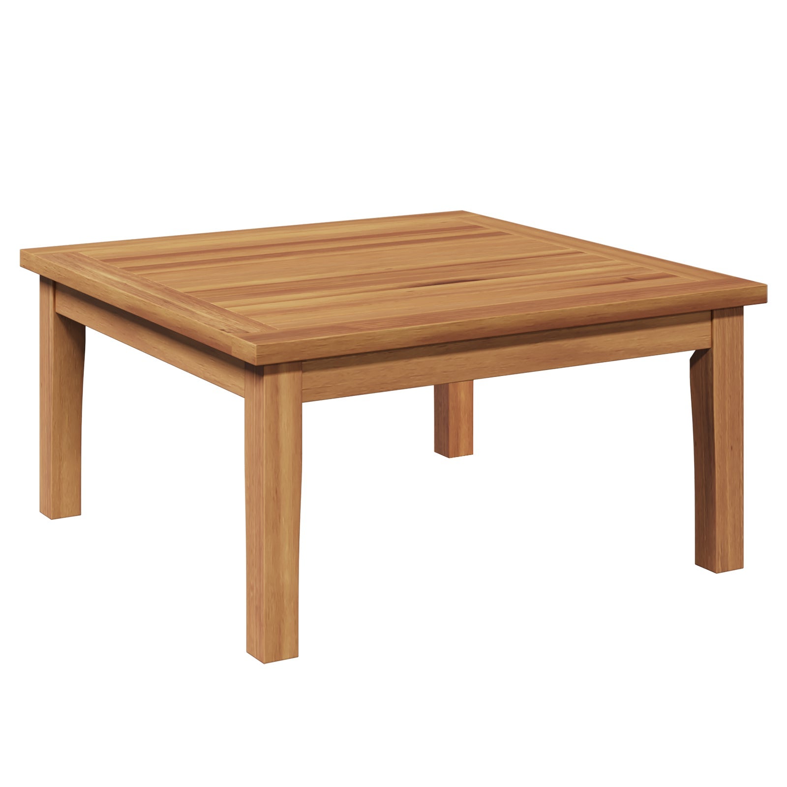 Table de Jardin Marron Bois de teck massif vidaXL - 3