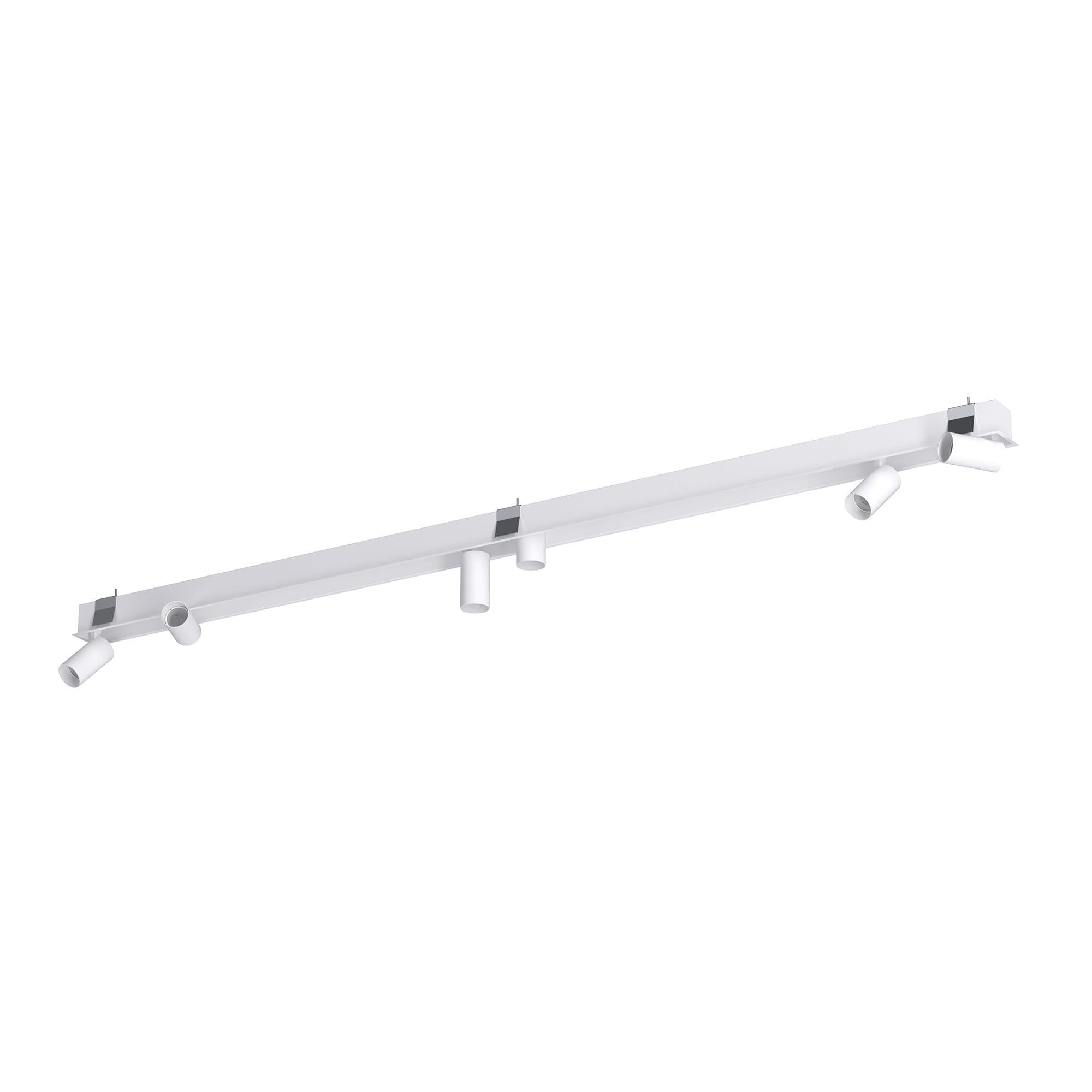 Oprawa sufitowa wpuszczana podtynkowa Mono biała 6xGU10x10W prostokątna ruchoma IP20 wym: 20,5 x 8 cm metal Nowodvorski Lighting