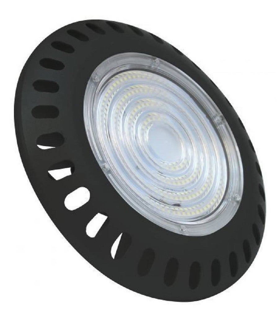 Trade Shop - Lampada Led Industriale A Disco Ufo Catena 100w Capannone Luce 6500k F100w-nf9 - - 2