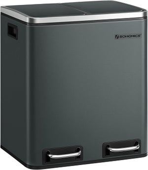 Poubelle Tri Sélectif Bacs, X 15l, Avec Seaux Intérieurs Et - Main Image