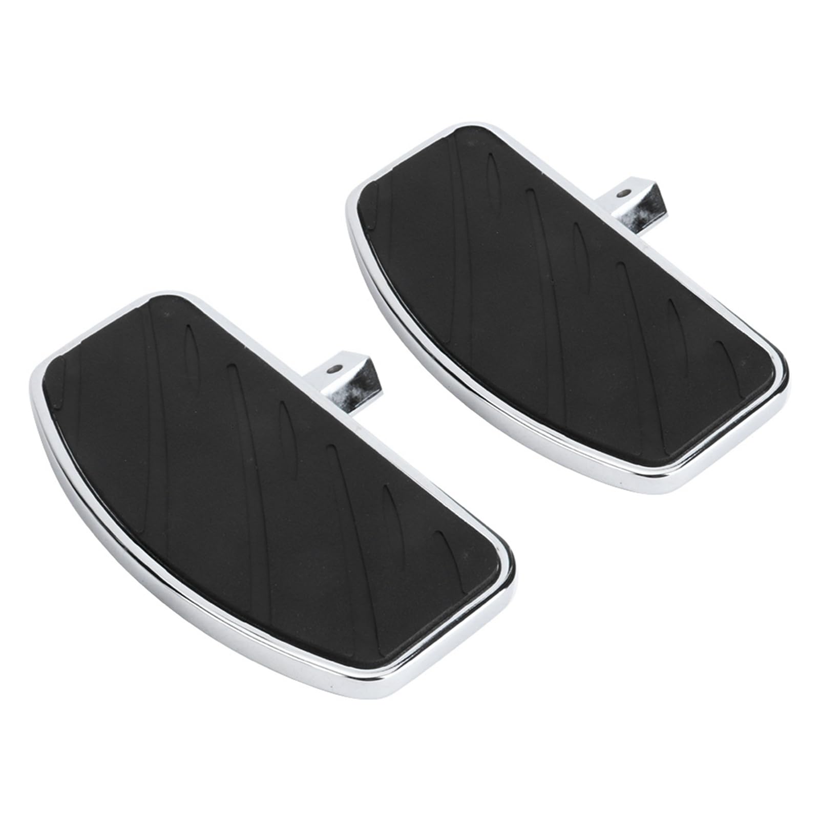 MOVKZACV Lot De 2 Repose-Pieds Larges Aluminium Moto Tout-Terrain 20x50 Mm Avec Vis