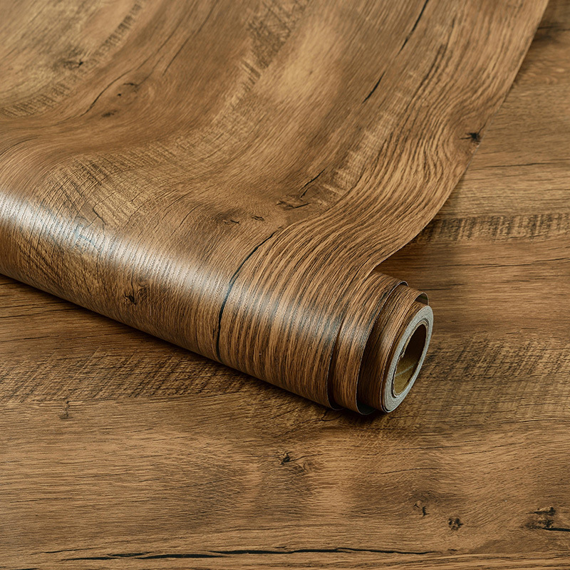 Livelynine Papier Contact En Bois D'acacia à Décoller Et à Coller Pour