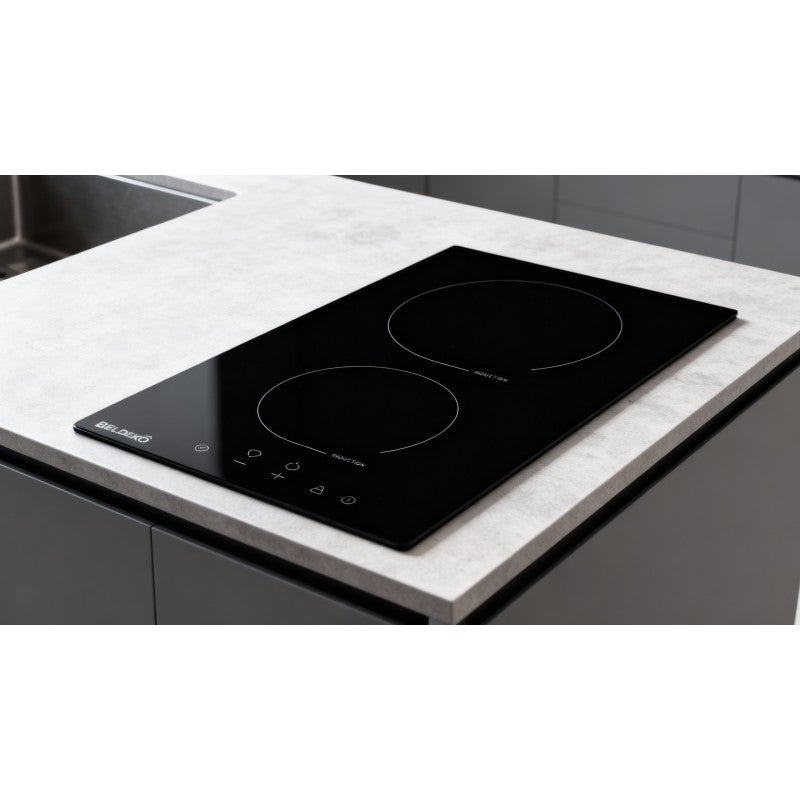 BELDEKO Plaque Induction 2 Feux 3300W Tactile - Marque Française - 2