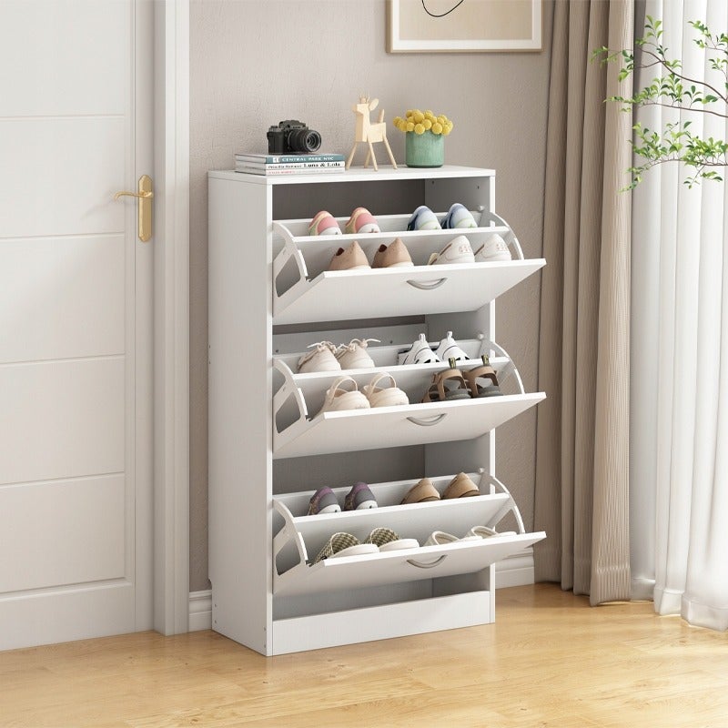 Szafka na buty do przedpokoju 3 drzwi nowoczesna loft 110 cm - 6