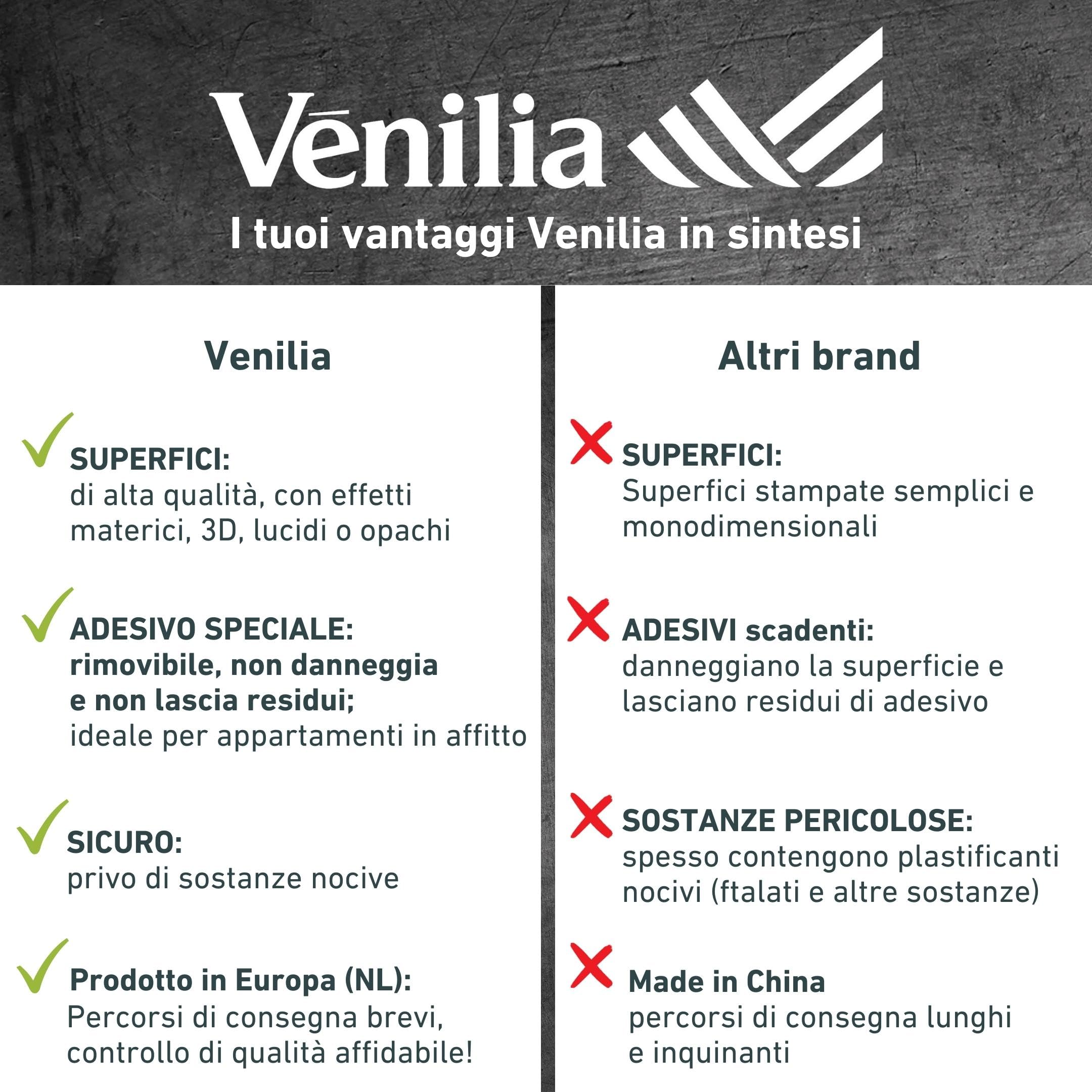 Venilia Klebefolie Unimatt Weiß 45 cm x 200 cm Pellicole opache in Tinta Unita Bianco, Adesivo, Decorativo, Foglio Autoadesivo, PVC, Senza ftalati, 4 - 3