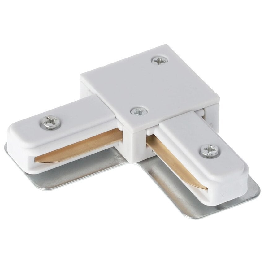 Łącznik kątowy do szyny Edo Seva L Connector White, biały EDO SOLUTIONS