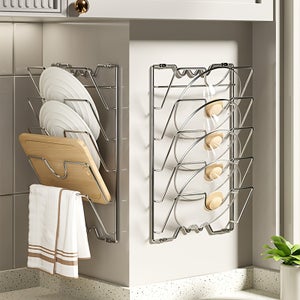 Organizer da cucina per coperchio pentola Rastrelliera per