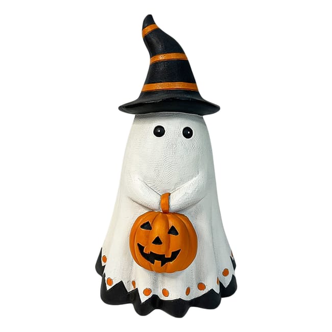 Figurines de sorcière d'Halloween en résine - Sculpture fantôme vintage - Décoration de table d'Halloween - 12 x 11 x 20,5 cm | Leroy Merlin
