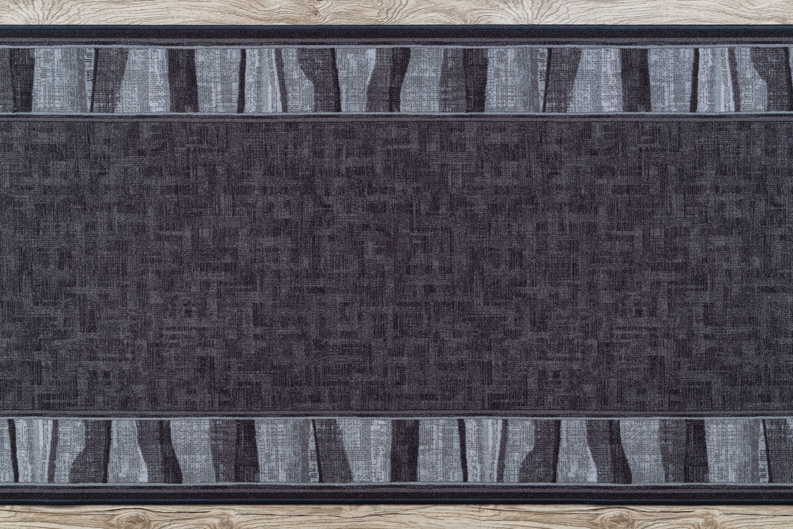 CHODNIK podgumowany LINEA szary 67cm 67x810 cm - 5
