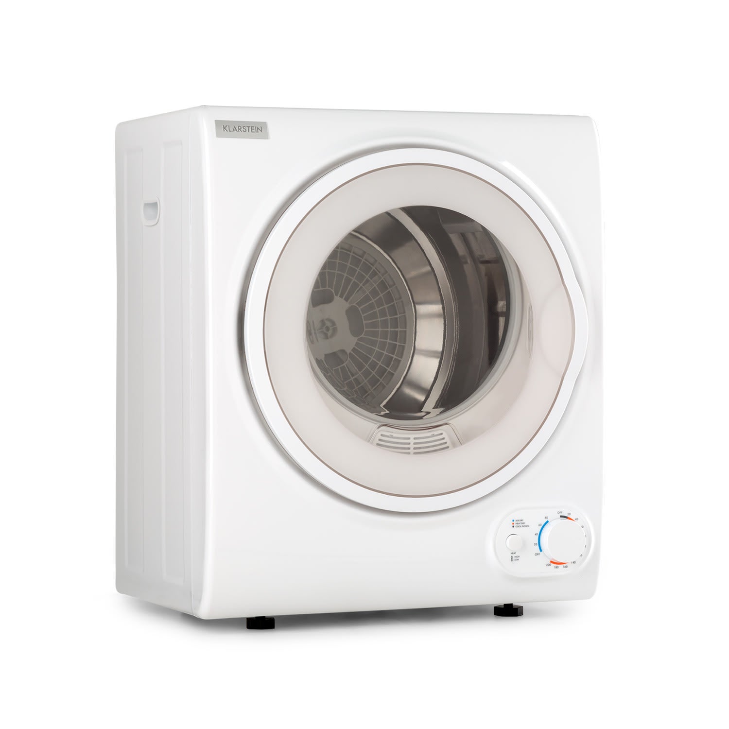 Klarstein Jet Set 2500 Secadora De Ropa Por Condensación 850W Eec C 2,5Kg 50Cm Blanca/Blanco , Leroy Merlin