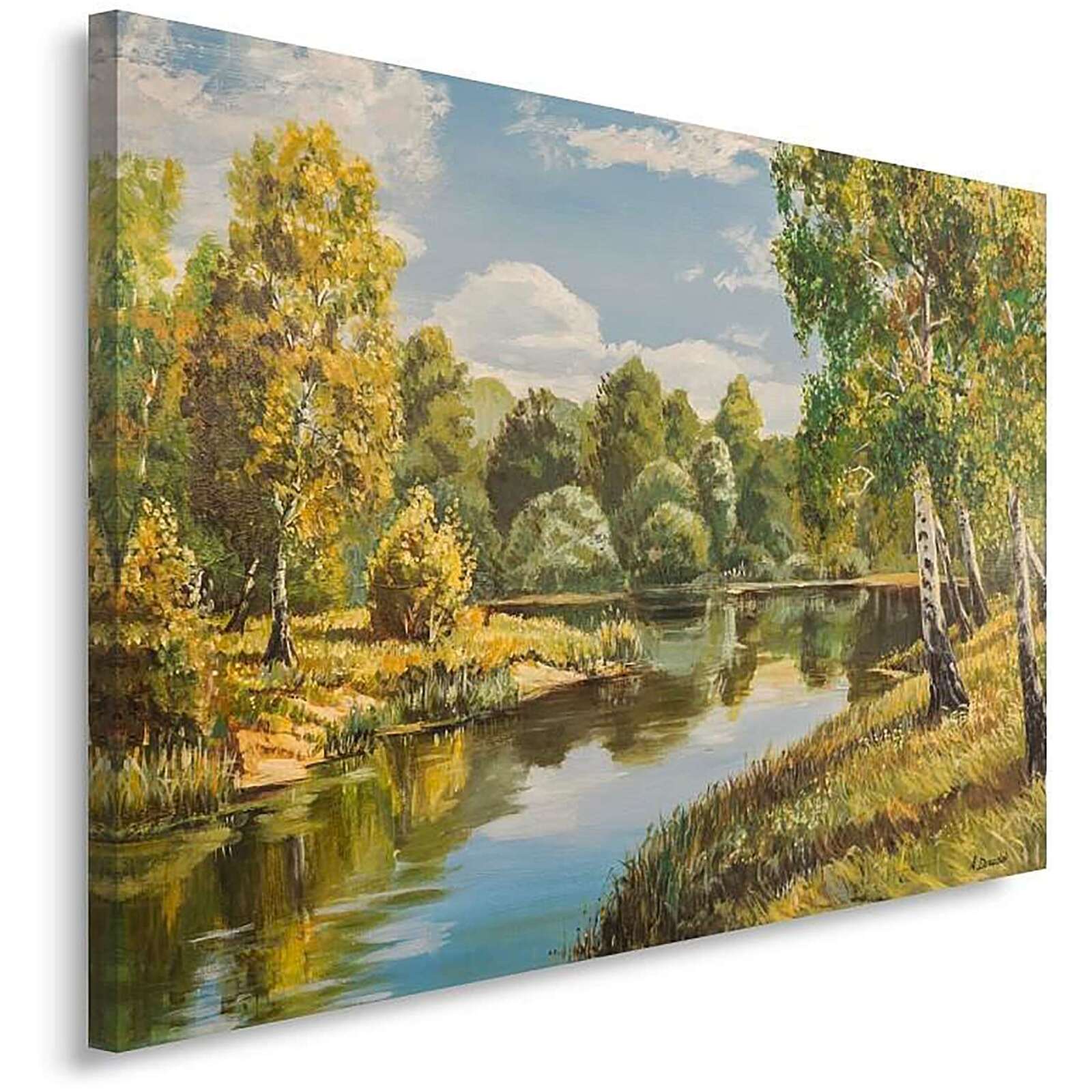 Tableau la rivière - 120 x 80 cm - 2
