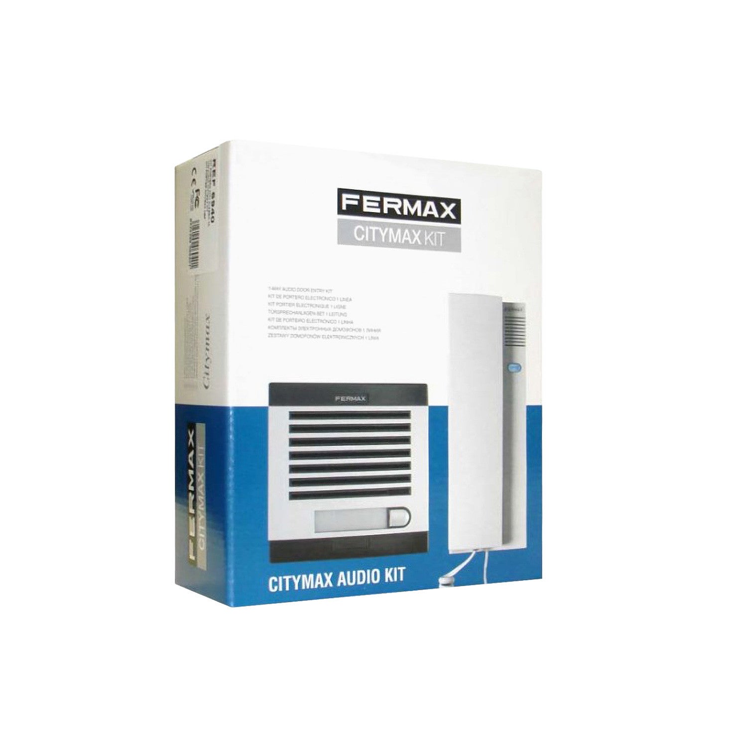 Kit Interphone Automatique 1 Sonnette FERMAX CITYMAX 4+N 1/L 6201 Blanc - 5