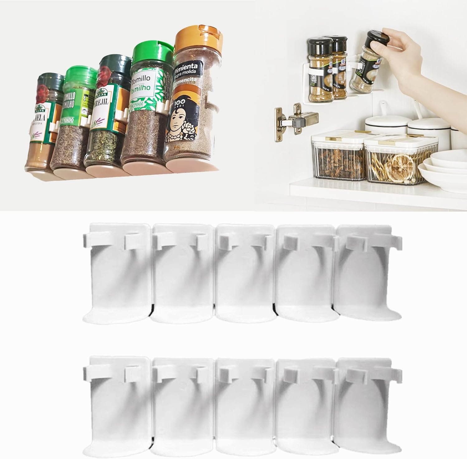 Pudełko na przyprawy kuchenne, zestaw 2 szt., pudełko do przechowywania przypraw kuchennych