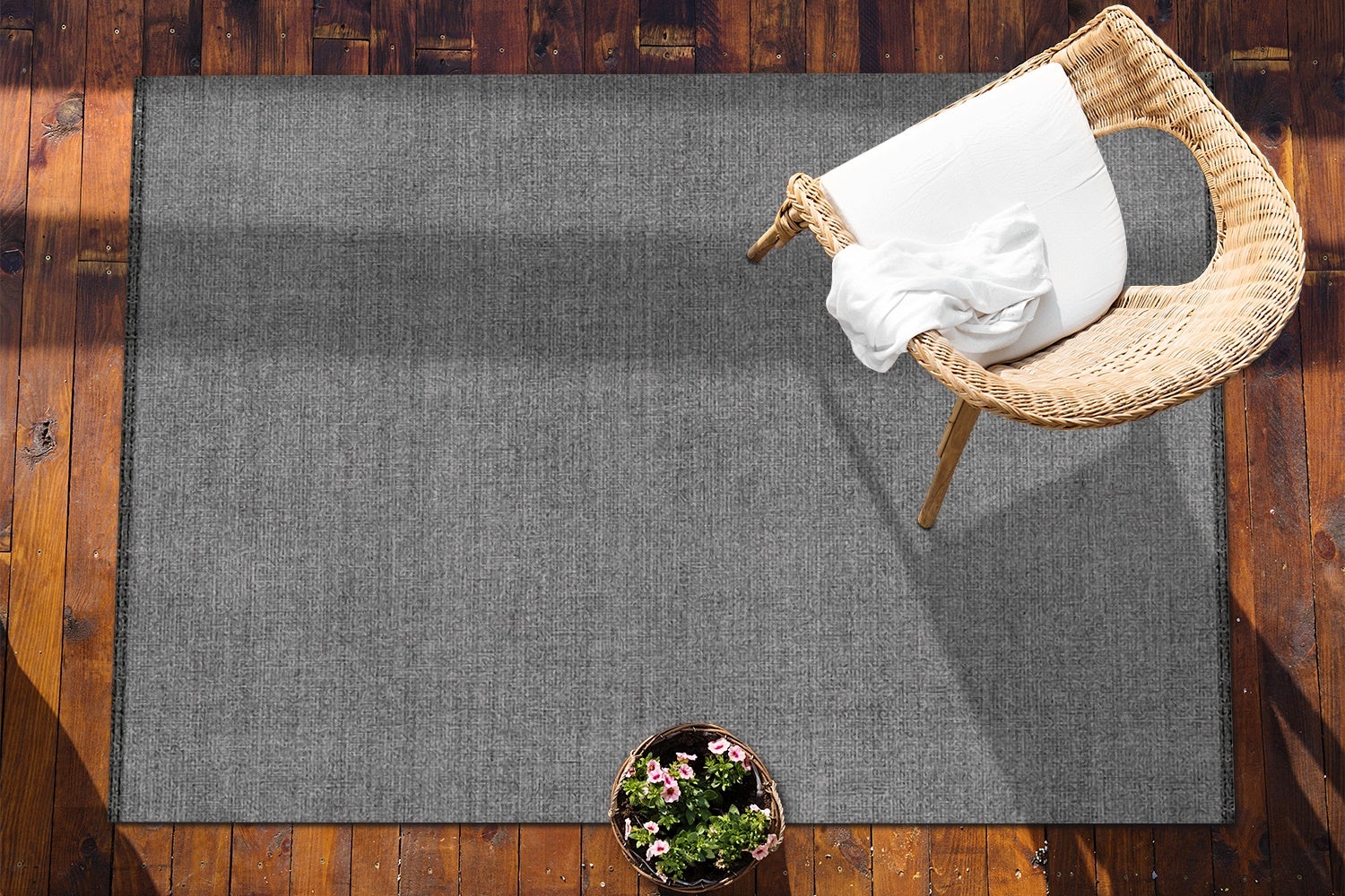 Mata winylowa jasny kamień nowoczesna dywan PCV do salonu trwały dywanik ozdobny 100x50 cm – Tulup - 4