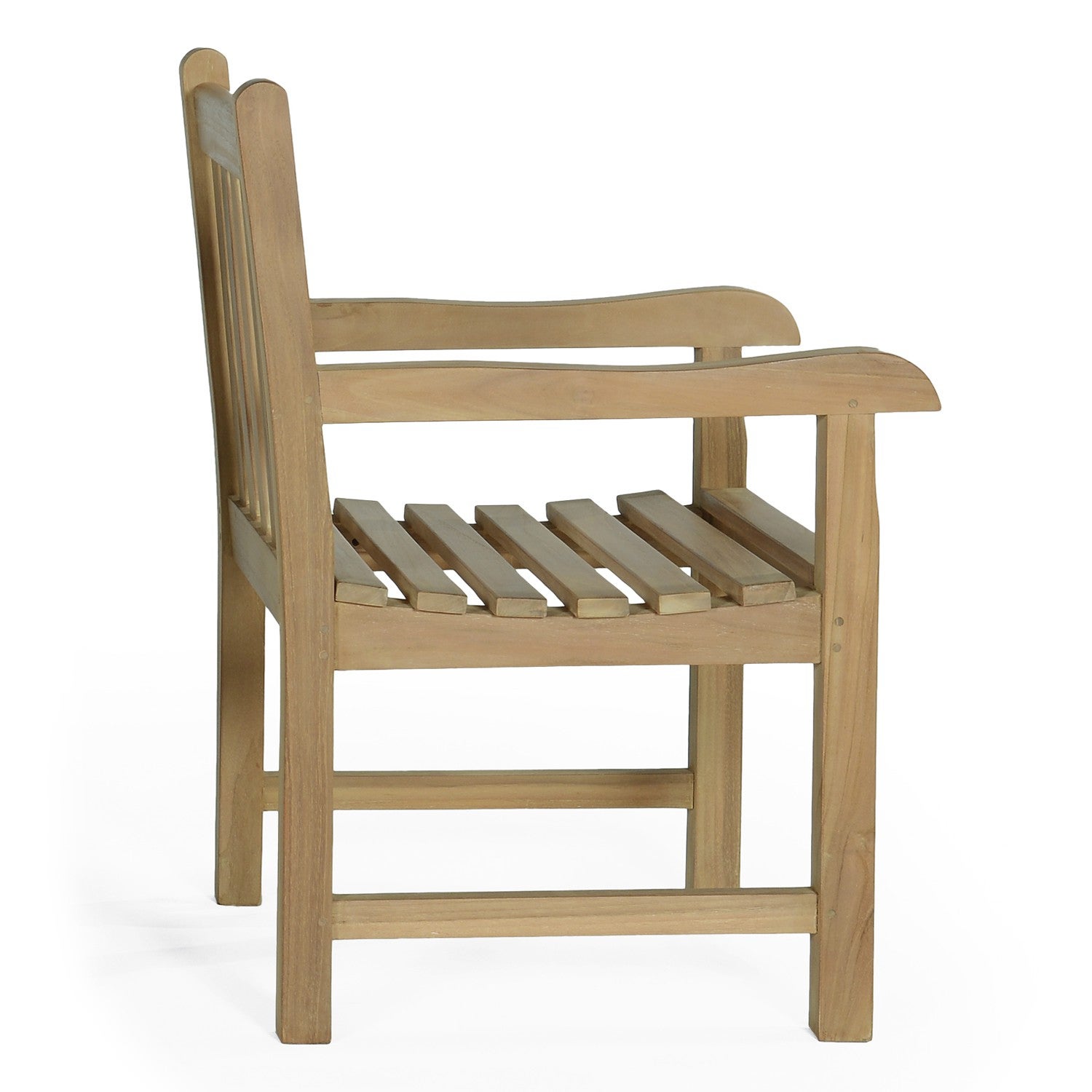 Fauteuil en teck massif Boston - 6