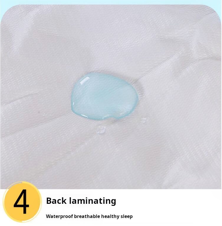 Protège-matelas 160 x 200 cm + 30 cm - Imperméable et durable - Protège-matelas en coton respirant, protection respirante - 6