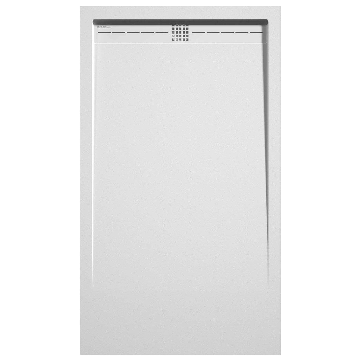 Receveur De Douche Blanc Finition Lisse Stone CACH Grille De Couleur receveur-de-douche-blanc-finition-lisse-stone-cach-grille-de-couleur