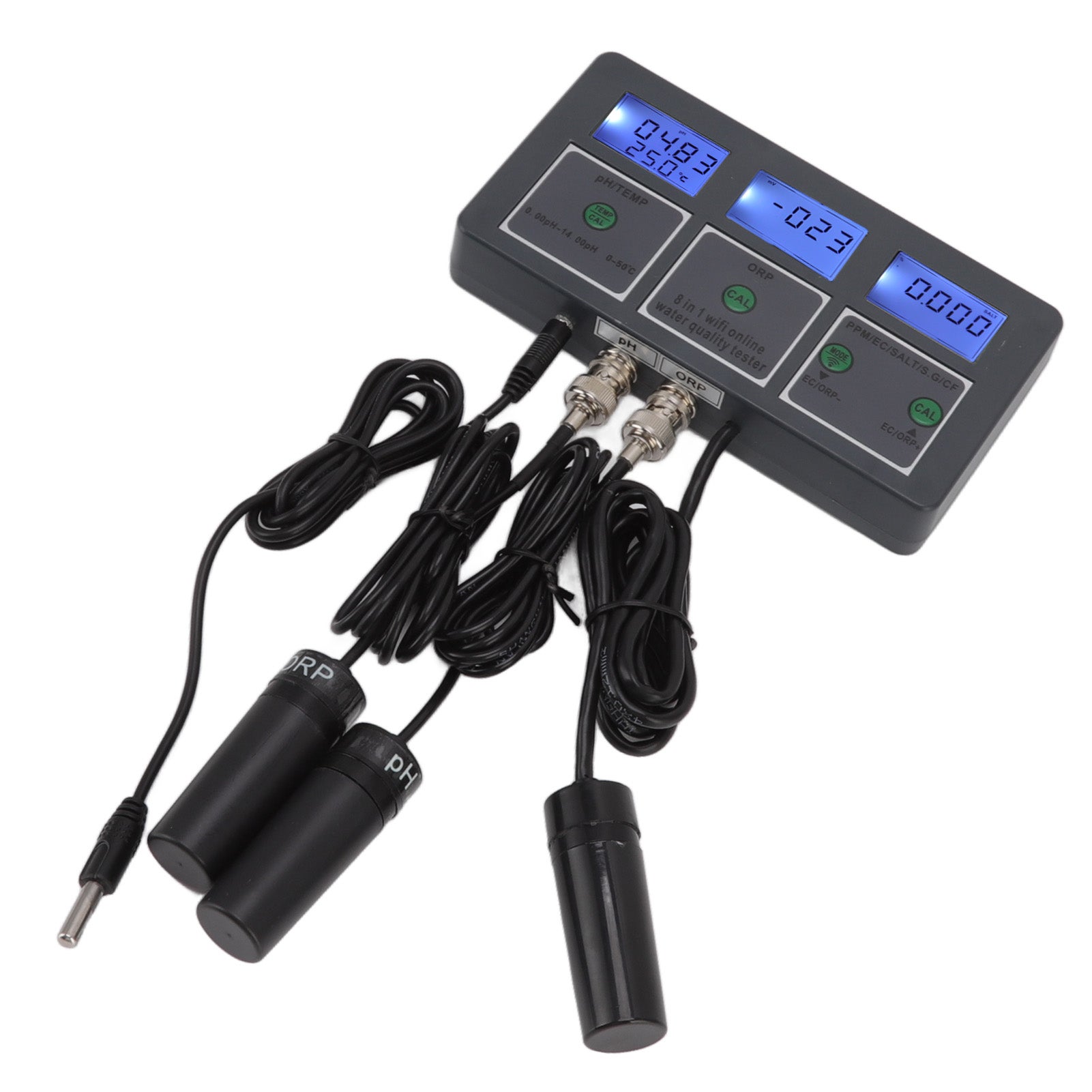 Testador de qualidade da água 8 in 1 Online Monitoring pH detetor ...
