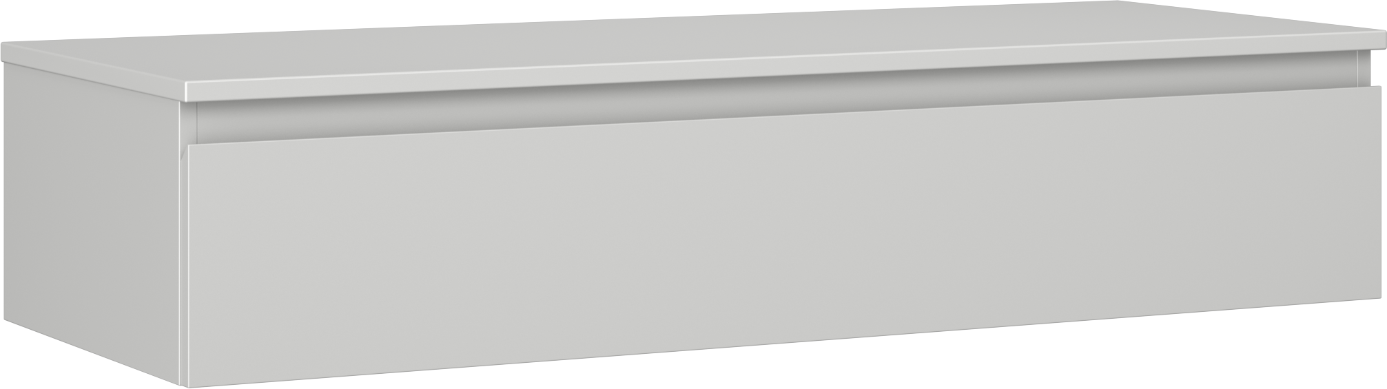 Mexen Orio szafka łazienkowa podumywalkowa 120 cm z blatem, 1 szuflada, szara mat - 91A10-12023-1-BFC62