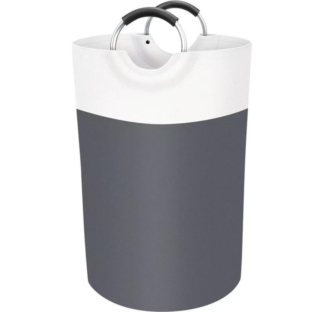 Cesto portabiancheria da 115 litri, cesto portabiancheria pieghevole, adatto per università, dormitori e case (grigio). | Leroy Merlin