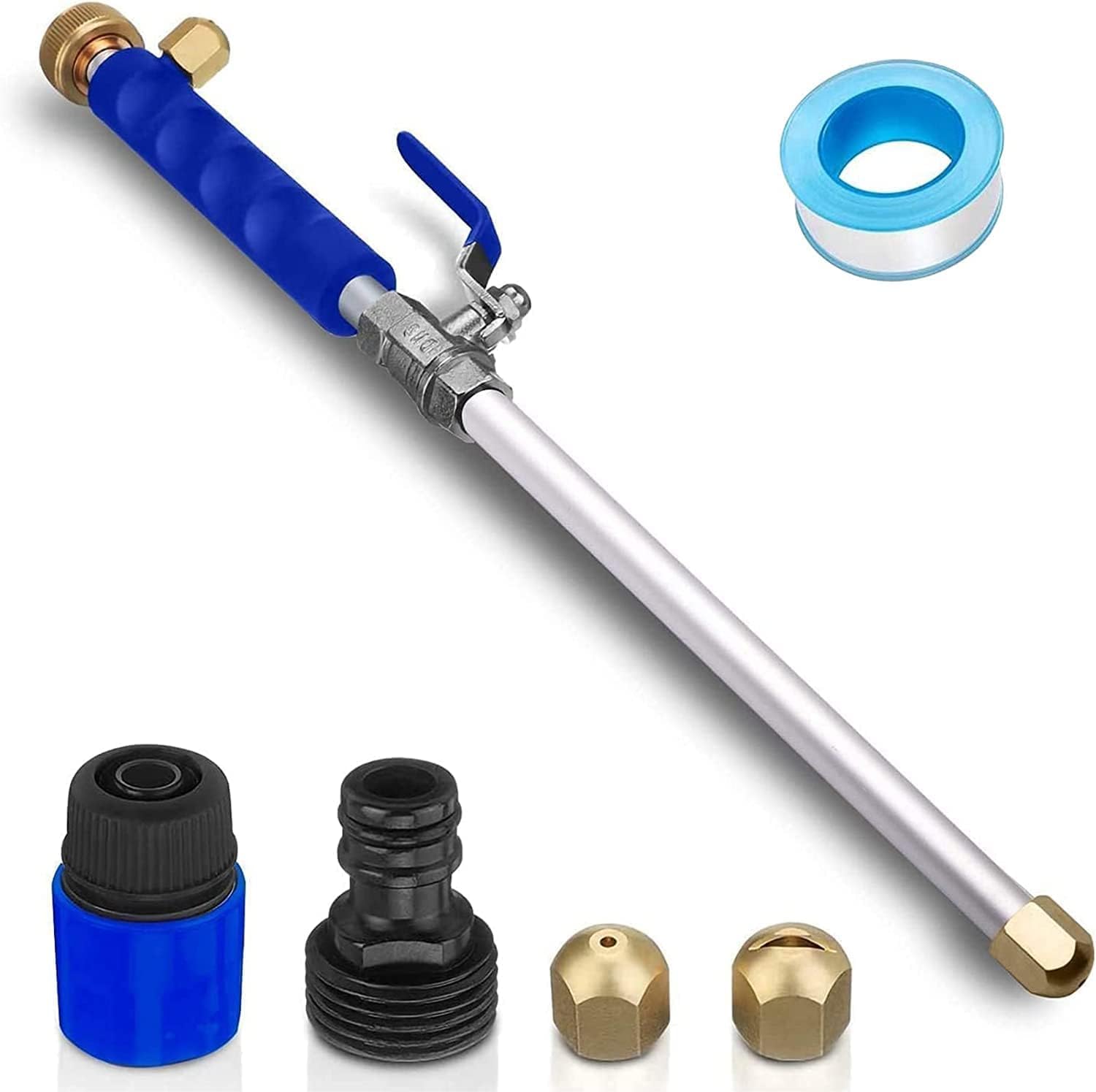 Buse de rondelle haute pression, buse de pression de tuyau d'eau - Tête de pulvérisateur de buse pour tuyau de lavage de voiture | Outil de nettoyage de pulvérisateur à arrosage rapide