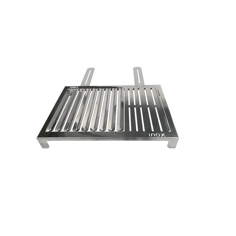 Griglia Acciaio Cromato Ritagliabile Cook In Garden Griglia Per Barbecue Removibile In Acciaio 70x40cm Con Manici Accessori Barbecue