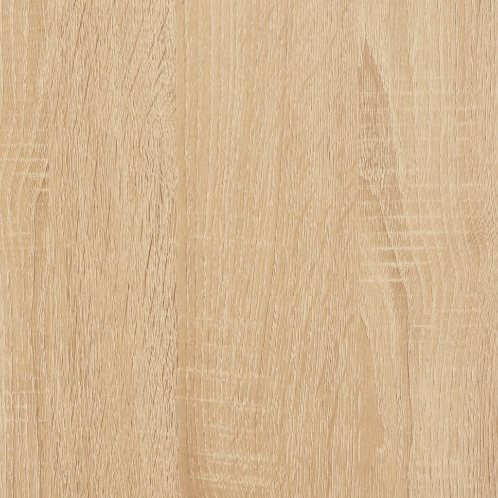 Table de chevet chêne sonoma 40x40x50 cm bois d’ingénierie - 8
