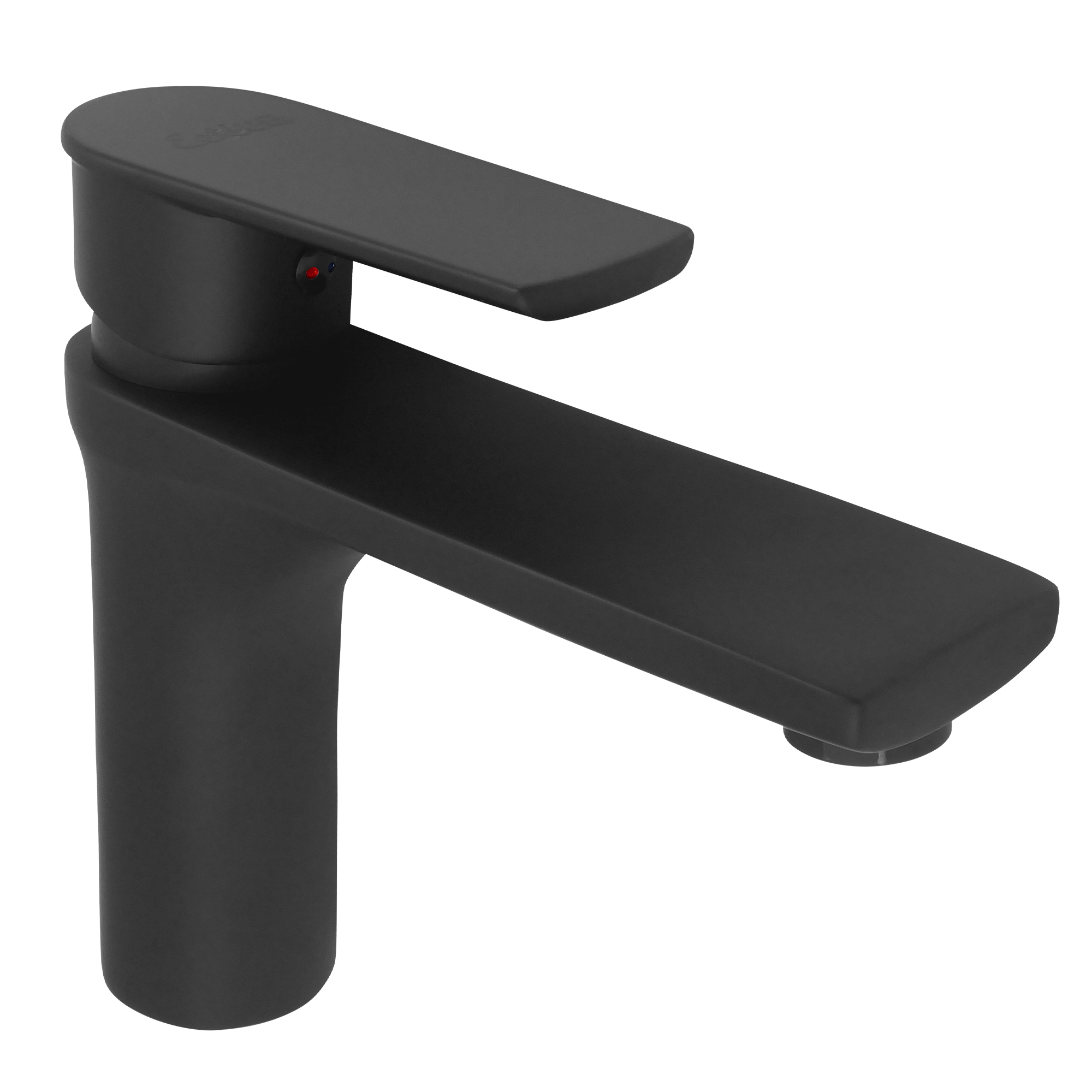 Bateria umywalkowa Estiva Arala Black czarny mat 16 cm z perlatorem montaż na umywalce 1 szt