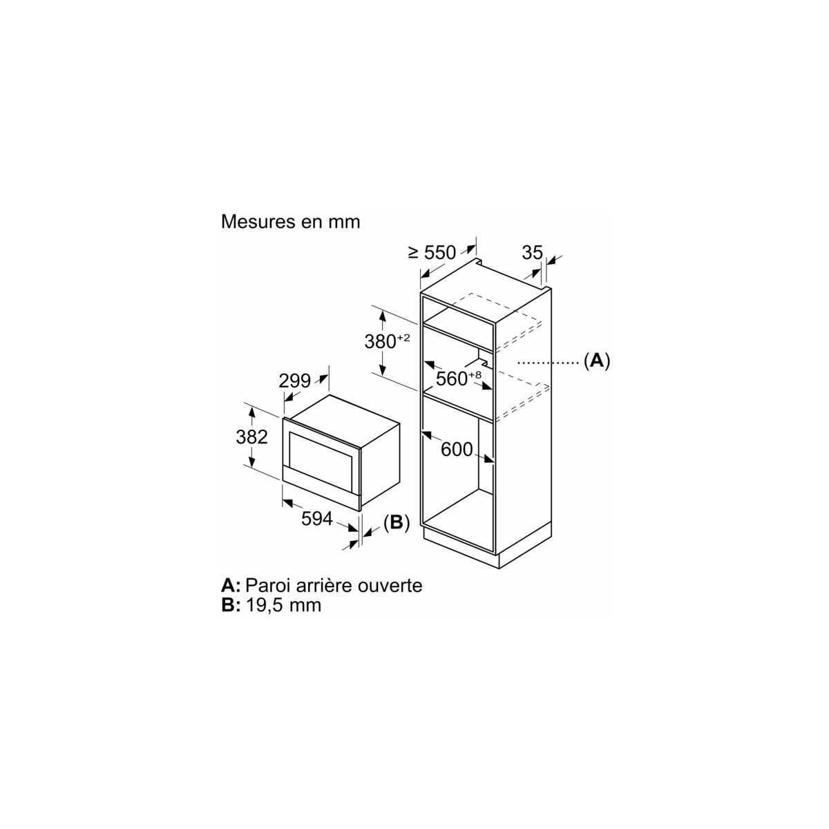 Micro ondes encastrable BOSCH BFL7221B1, Série 8, AutoPilot7 - 5