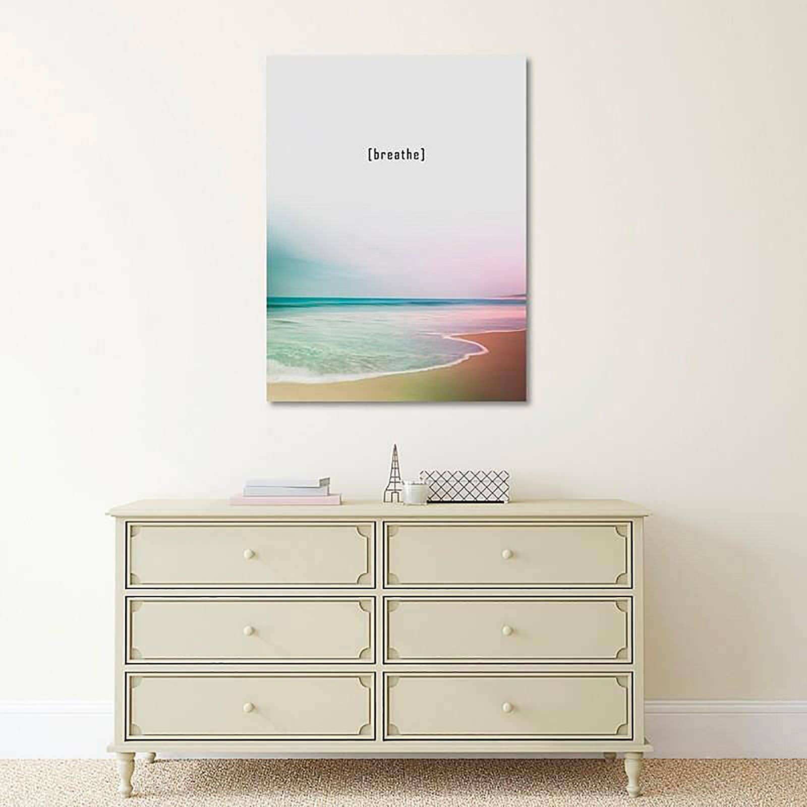 Tableau bois respirez 2 - 60 x 80 cm - 5