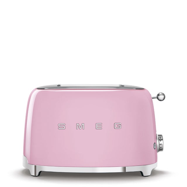 Grille-pain vintage 2 tranches rose TSF01PKEU Smeg