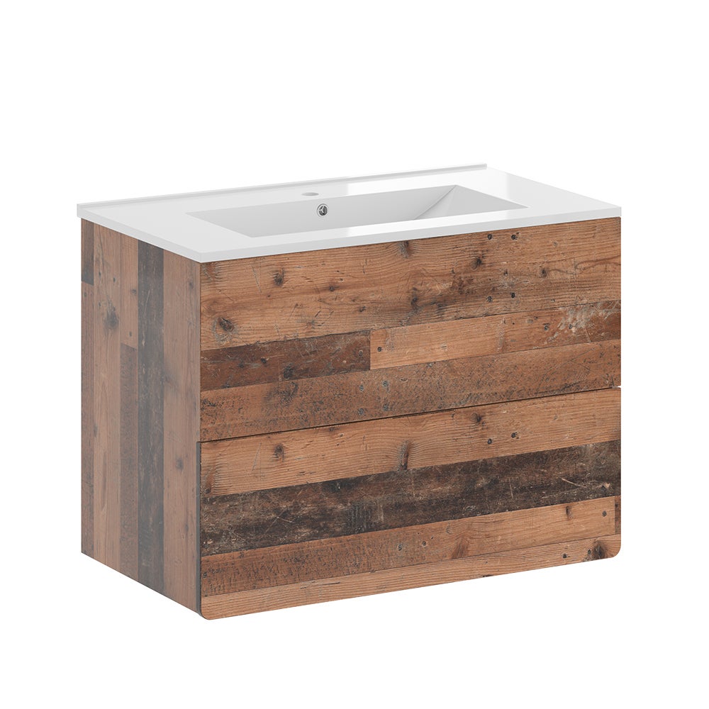 Vicco Zestaw mebli łazienkowych Izan, Oldstyle, 2-częściowy