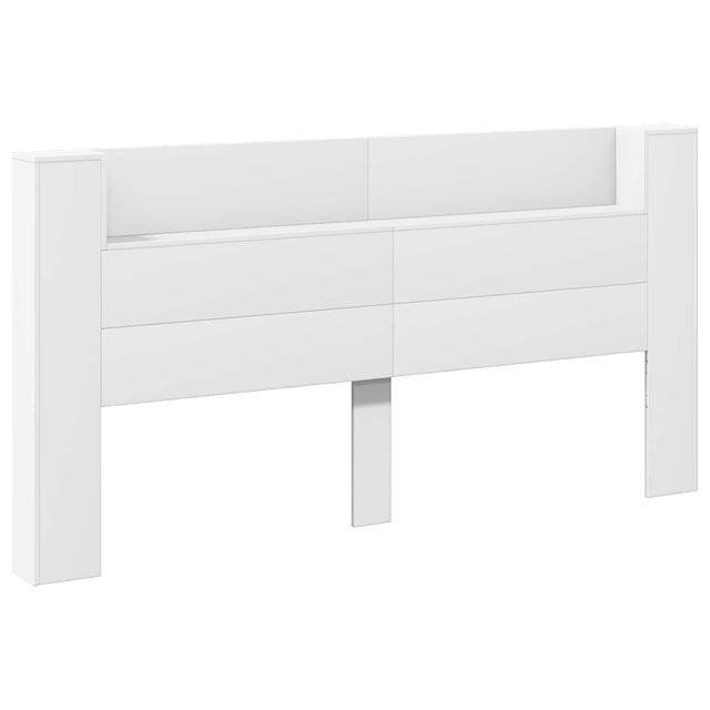 Cabecero cama - Mueble cabecero con estante 200 x 16,5 x 103,5 cm Madera de ingeniería
