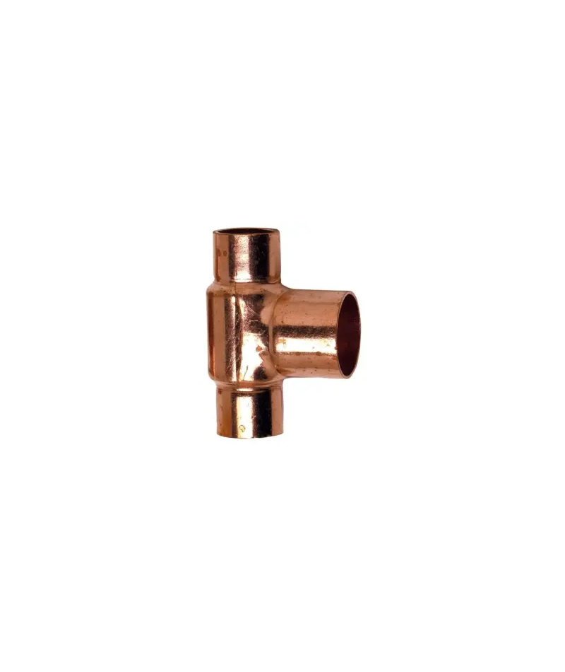 Té réduit cuivre à souder FFF - Fig 130R - 16x16x14 | Bricoman